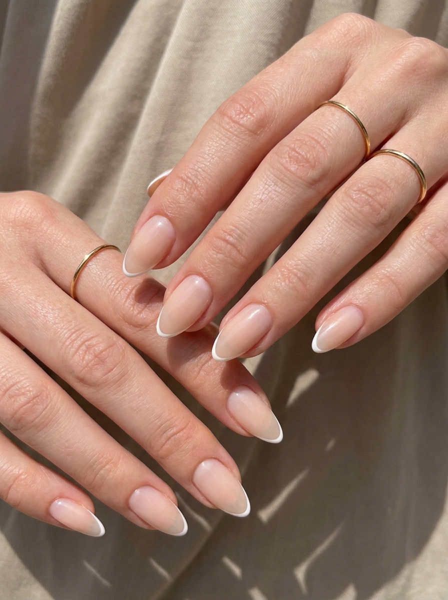 Almond French with Micro Line